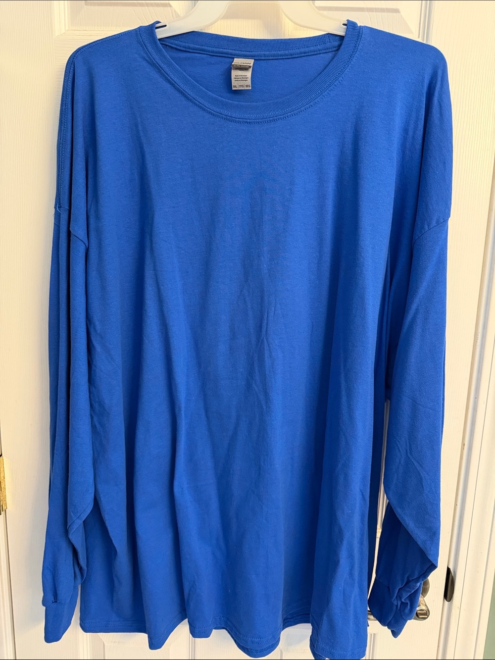 Gildan Royal Blue Long Sleeve Women's Top